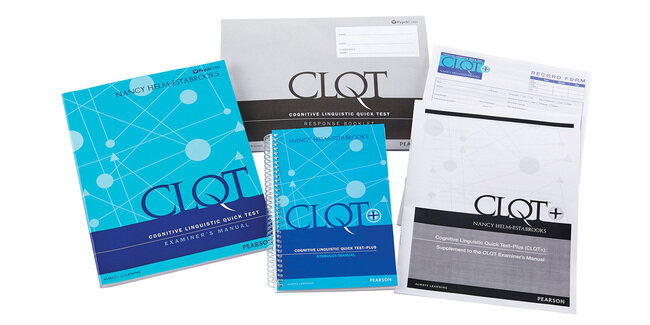 the Cognitive Linguistic Quick Test-Plus test
