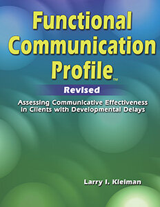 cover of the Functional Communication Profile - Revised manual
