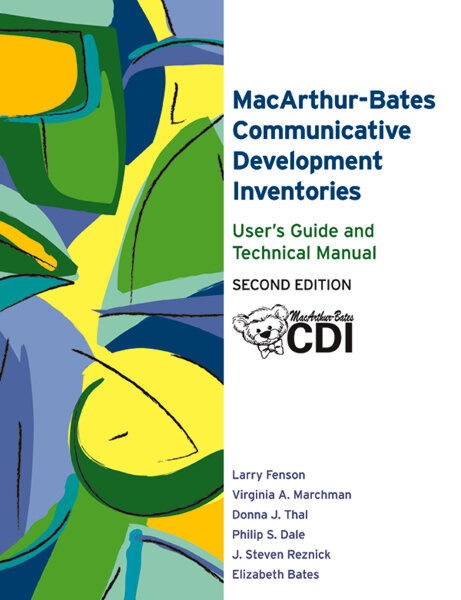 cover of the MacArthur-Bates CDI manual