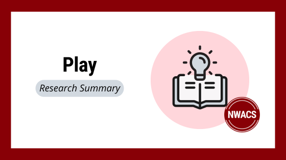 research summary related to play
